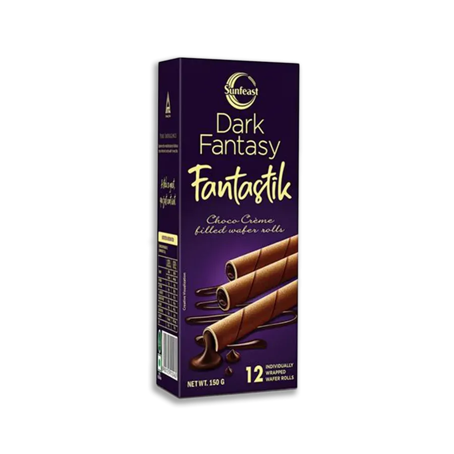 Dark Fantasy Fantastik — Choco creme filled wafer rolls